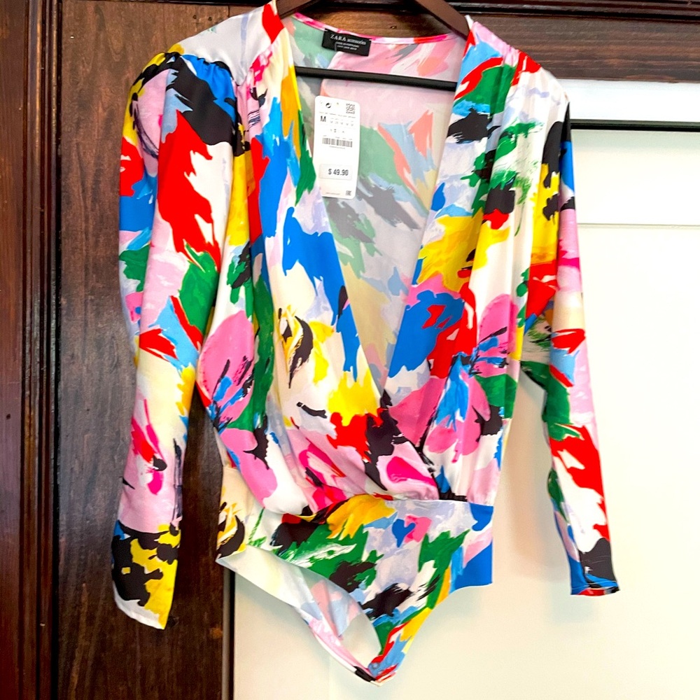 Zara Bodysuit Blouse